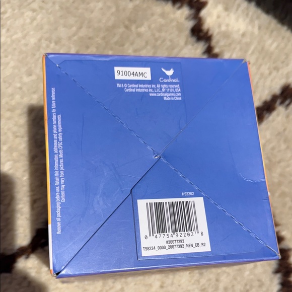 Family Feud Game Cards - Blue and Yellow - Picture 3 of 4